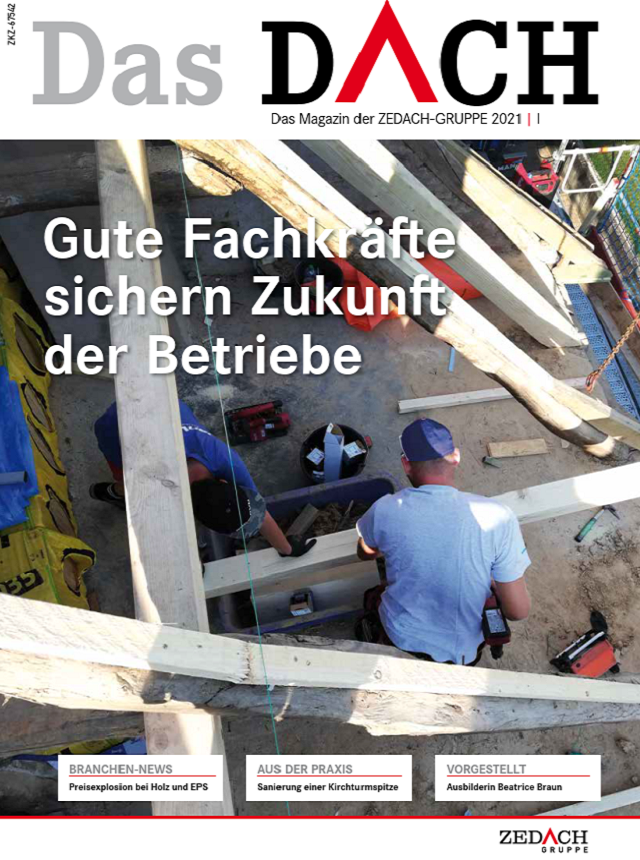 DEG Dach-Fassade-Holz eG - Das Dach - Ausgabe I 2021