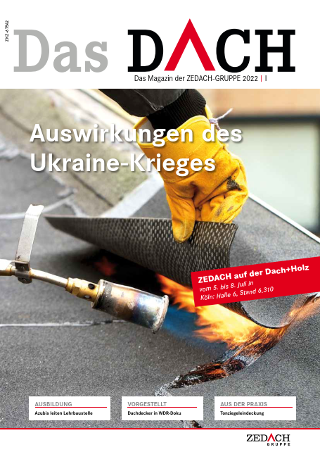 DEG Dach-Fassade-Holz eG - Das Dach - Ausgabe I 2022