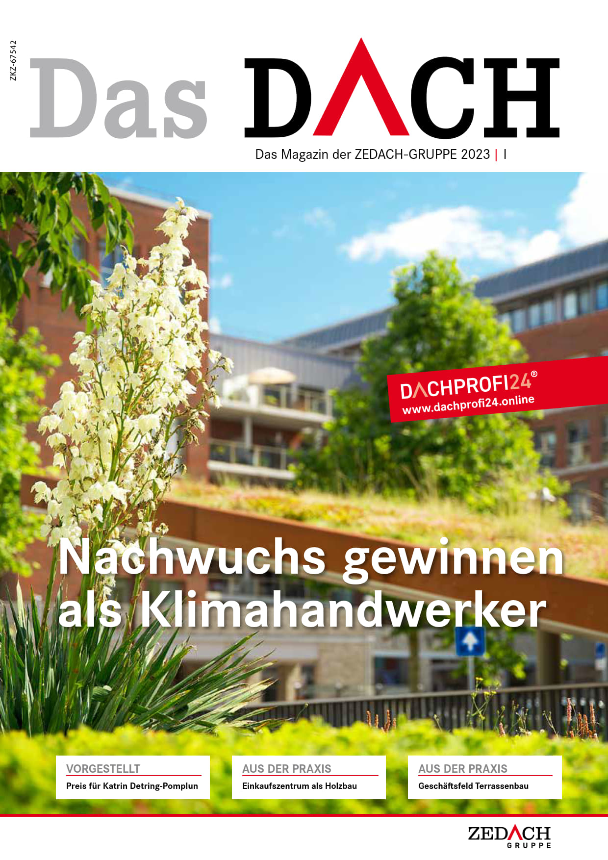 DEG Dach-Fassade-Holz eG - Das Dach - Ausgabe I 2023